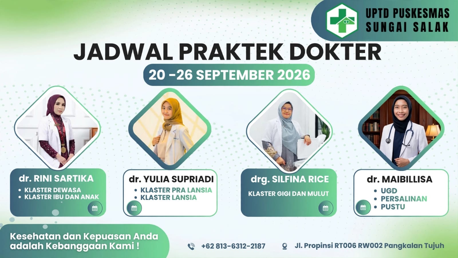 Jadwal Praktek Dokter